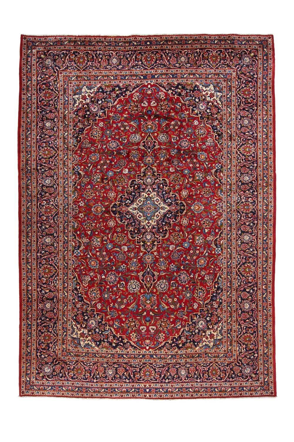 Perserteppich - Keshan 365 x 258 cm - rot