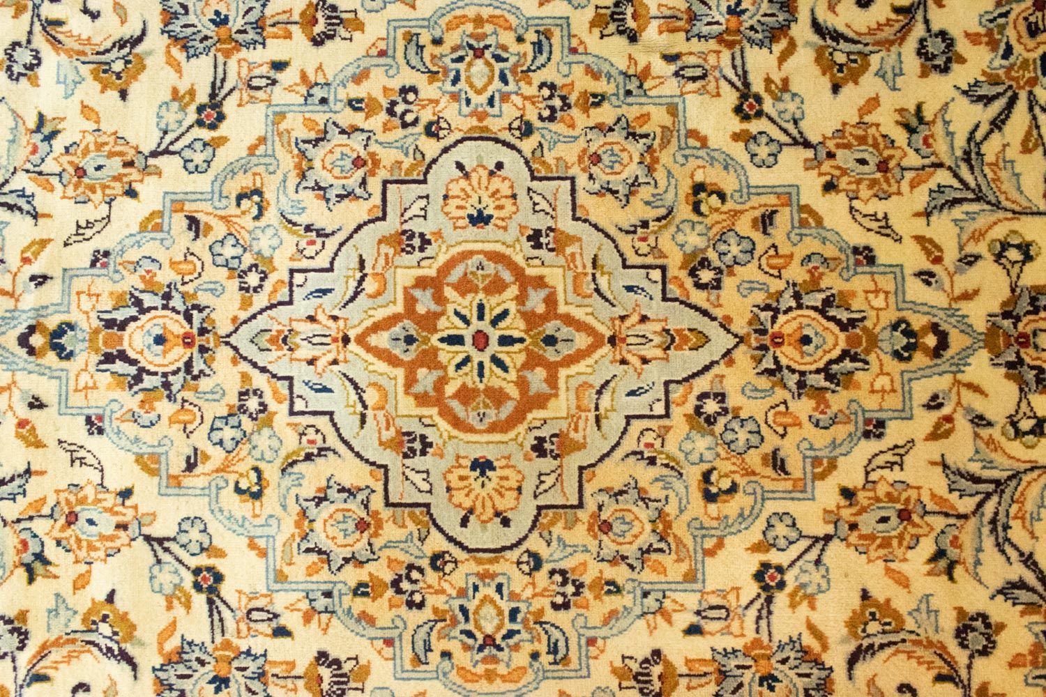 Perserteppich - Keshan 369 x 246 cm - beige - Image 2