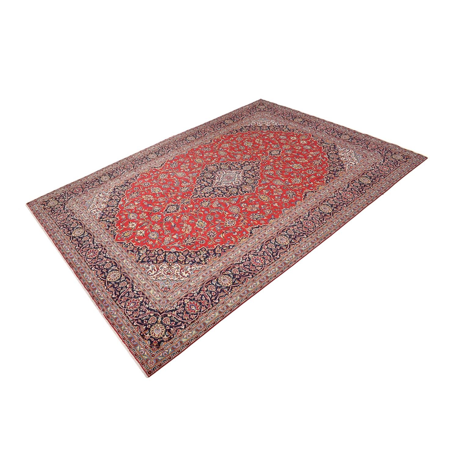 Perserteppich - Keshan - 405 x 290 cm - rot - Image 5