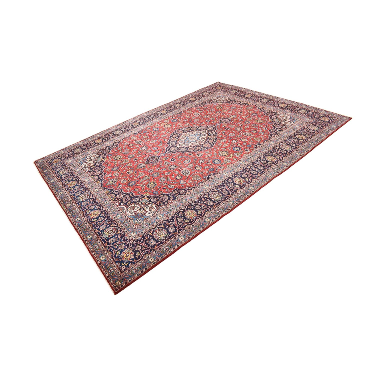 Perserteppich - Keshan - 420 x 302 cm - rot - Image 5