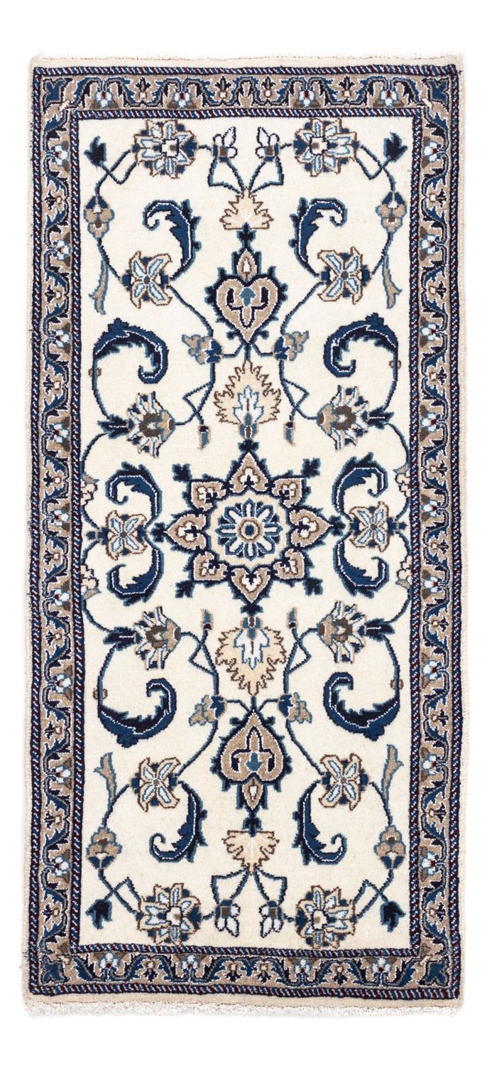 Perserteppich - Nain 142 x 68 cm - beige