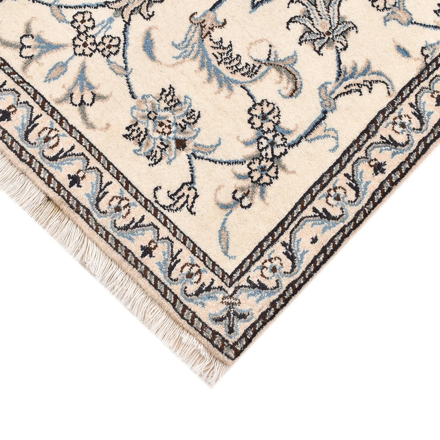 Perserteppich - Nain - 146 x 88 cm - hellbeige - Image 2