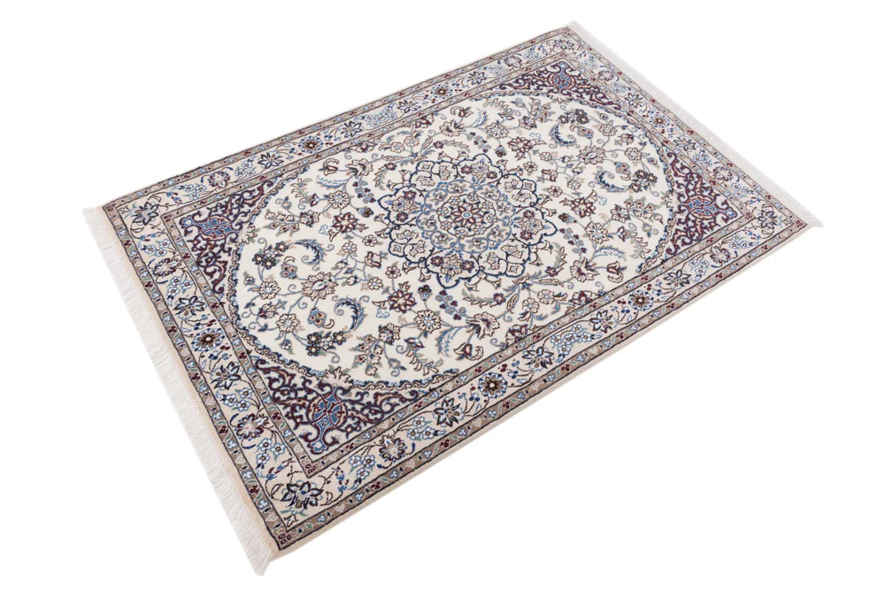 Perserteppich - Nain - 147 x 100 cm - creme - Image 2