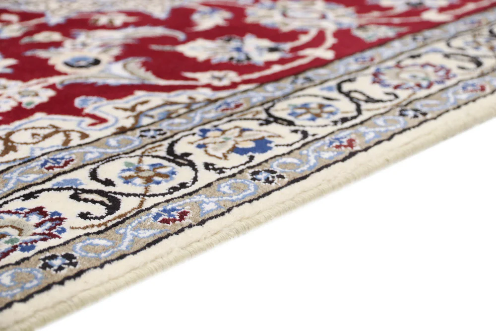 Perserteppich - Nain - 180 x 118 cm - rot - Image 6