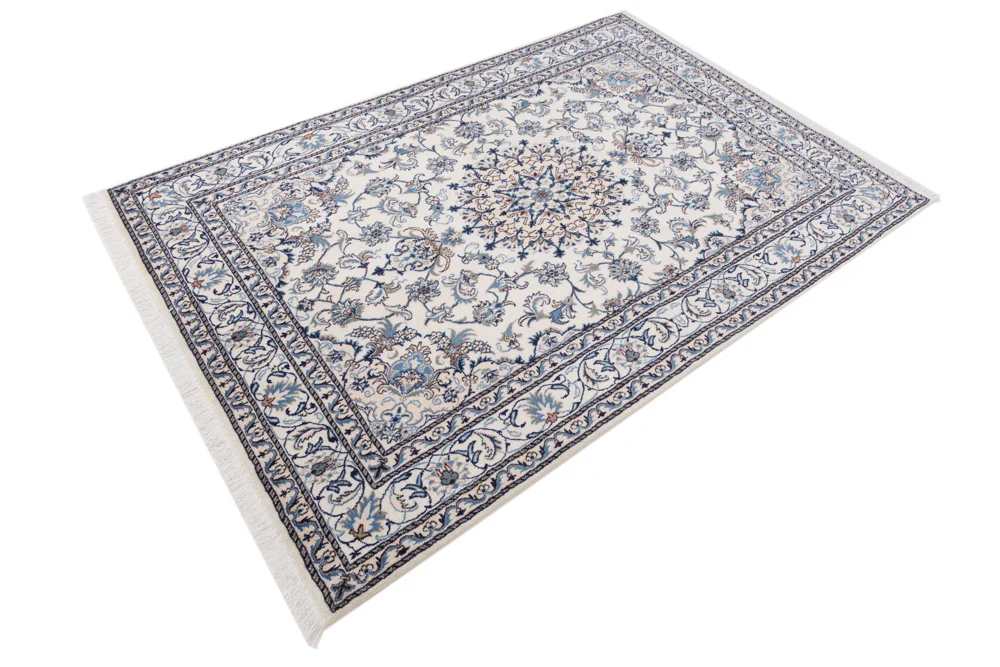 Perserteppich - Nain - 232 x 163 cm - creme - Image 2