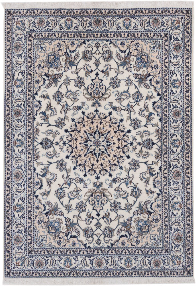 Perserteppich - Nain - 234 x 165 cm - creme