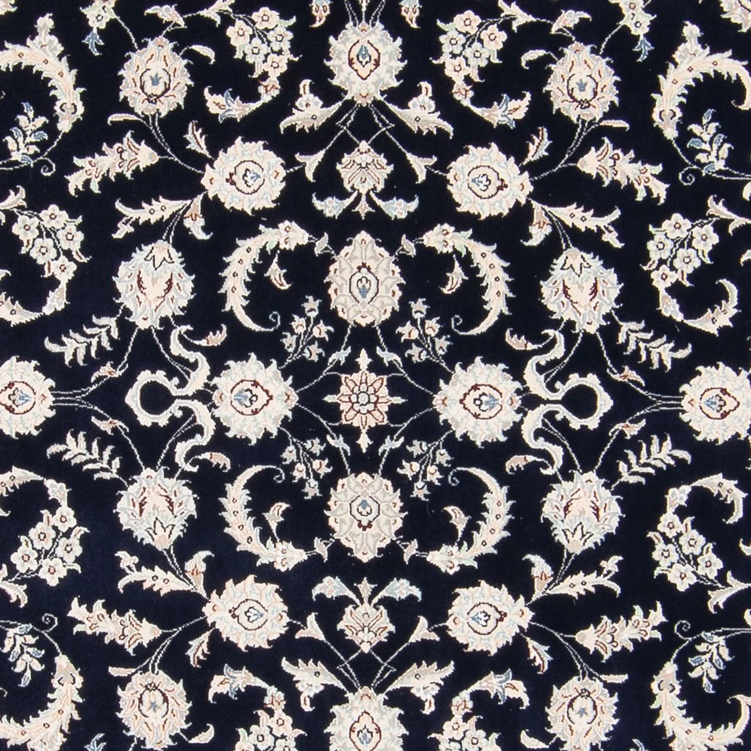Perserteppich - Nain - 235 x 171 cm - dunkelblau - Image 2
