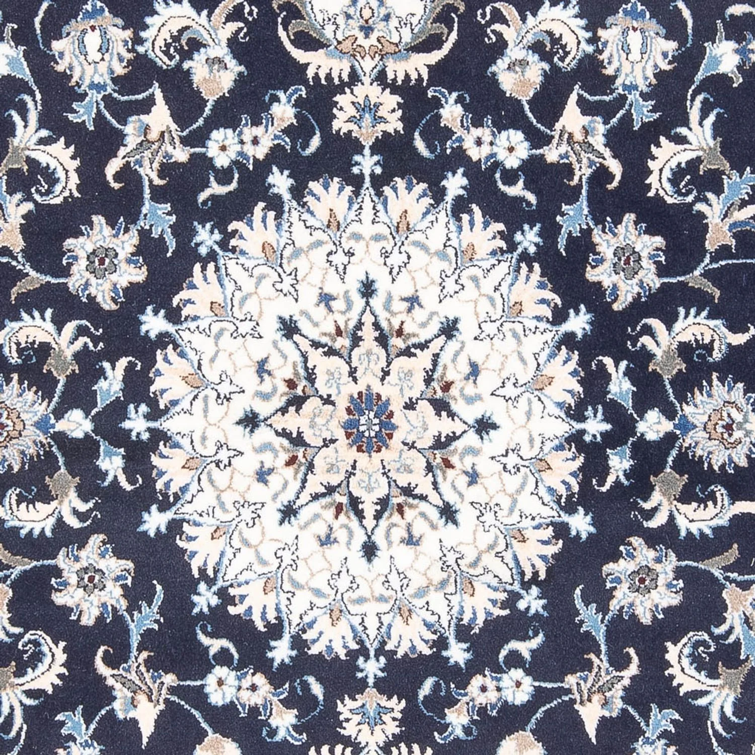Perserteppich - Nain - 241 x 167 cm - dunkelblau - Image 2