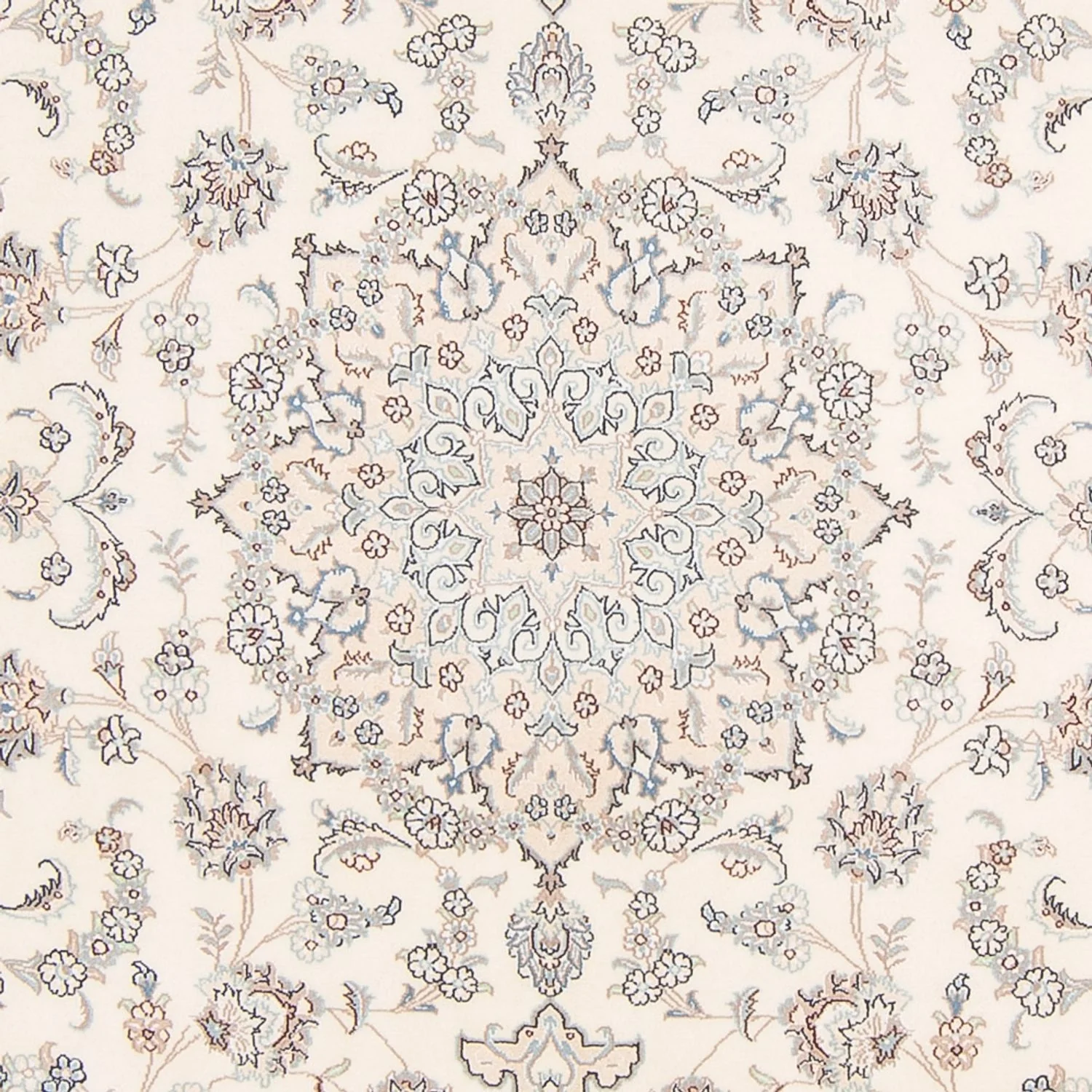 Perserteppich - Nain - 250 x 168 cm - creme - Image 2