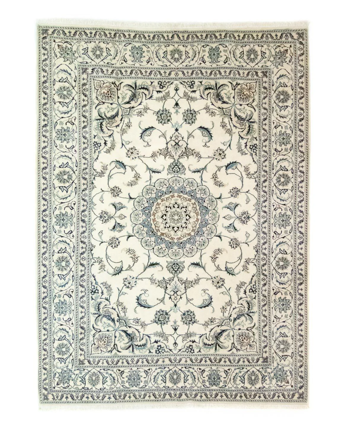 Perserteppich - Nain 280 x 198 cm - beige