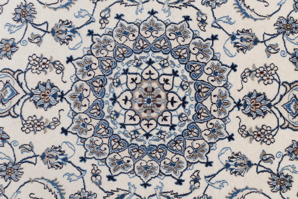 Perserteppich - Nain - 292 x 192 cm - creme - Image 8