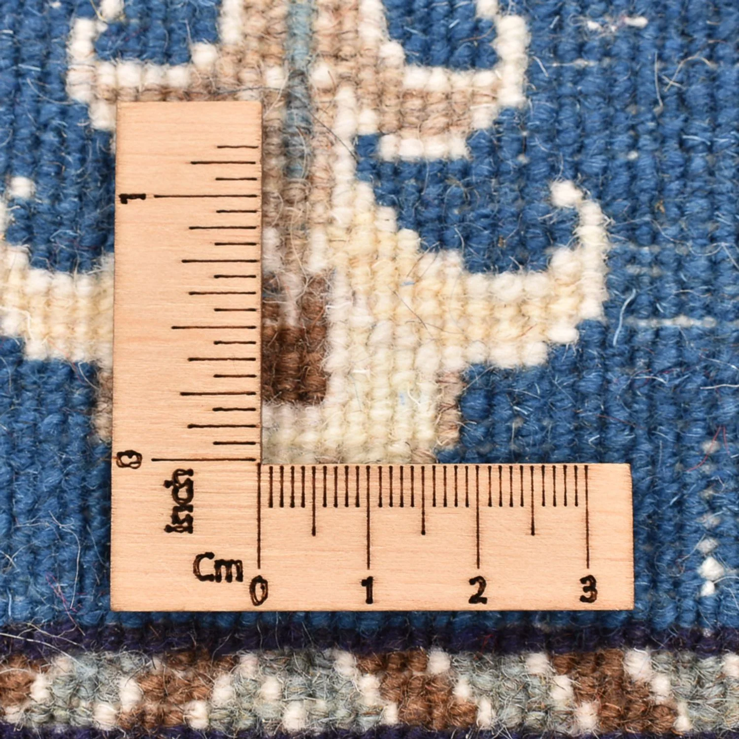 Perserteppich - Nain - 88 x 60 cm - blau - Image 5