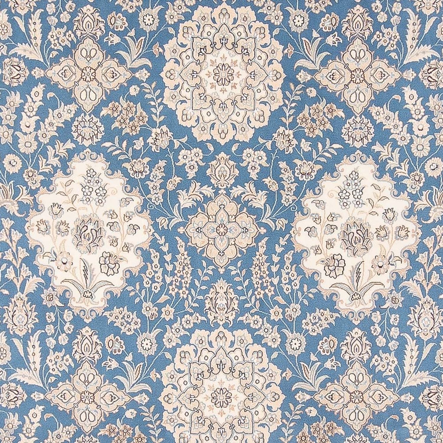 Perserteppich - Nain - Premium - 348 x 245 cm - hellblau - Image 2