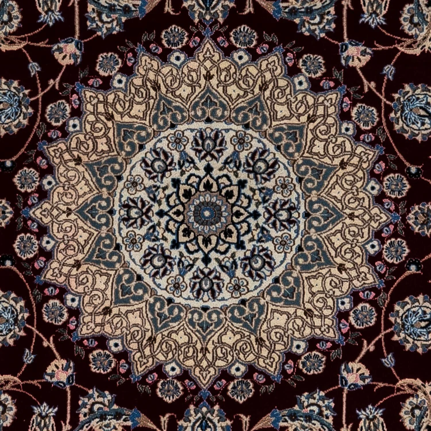 Perserteppich - Nain - Royal 348 x 248 cm - schwarz - Image 2
