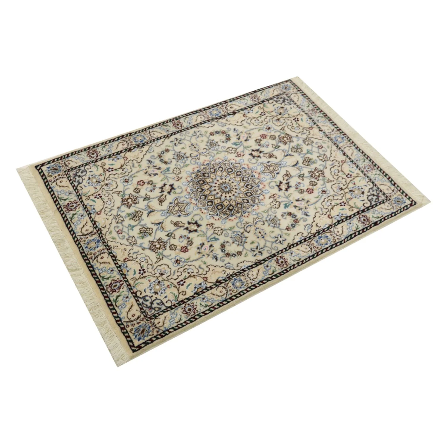 Perserteppich - Nain - Royal - 90 x 60 cm - beige - Image 4