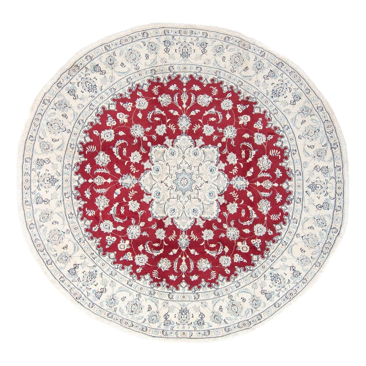 Perserteppich - Nain - Royal 90 x 60 cm - rot