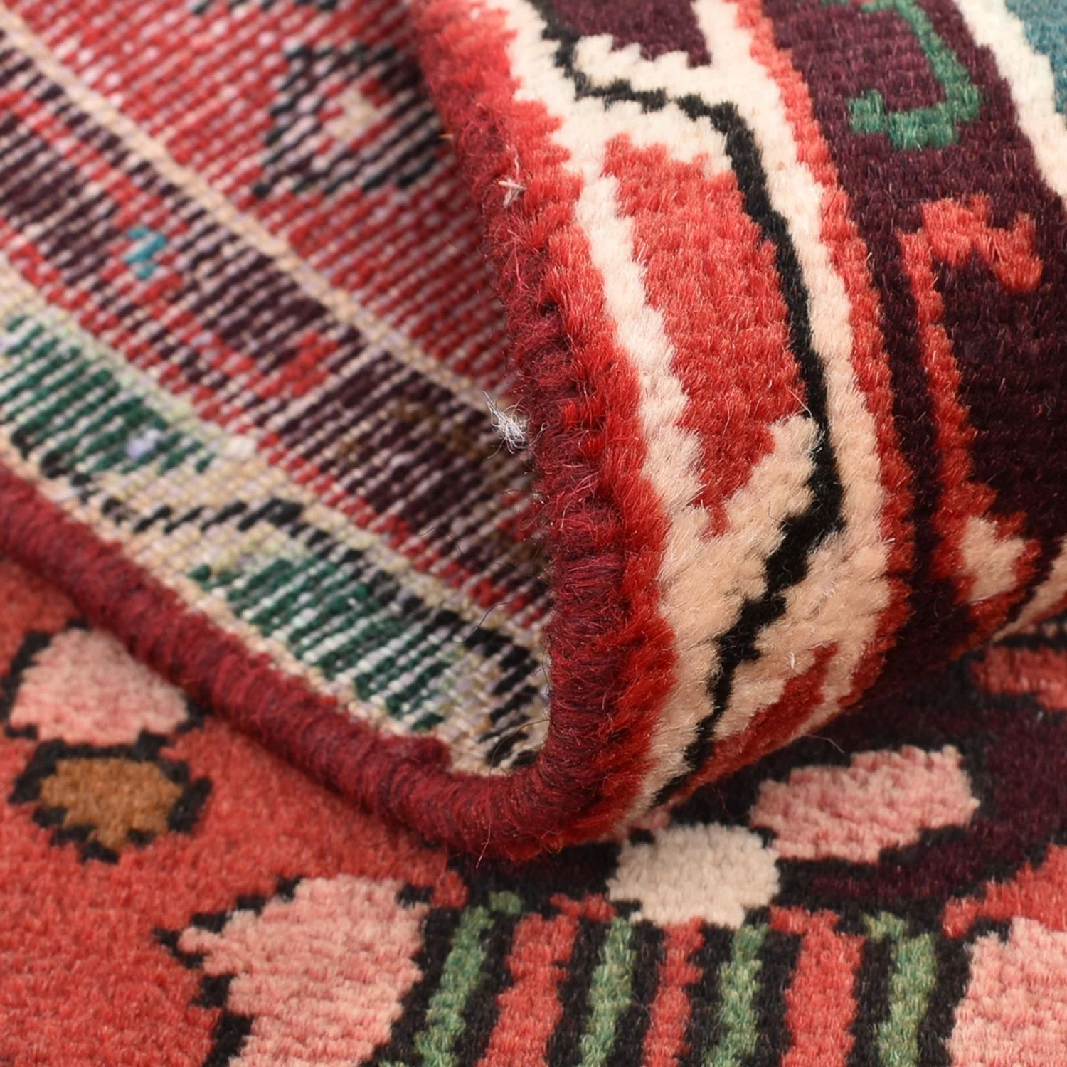 Perserteppich - Nomadic - 100 x 56 cm - rot - Image 4