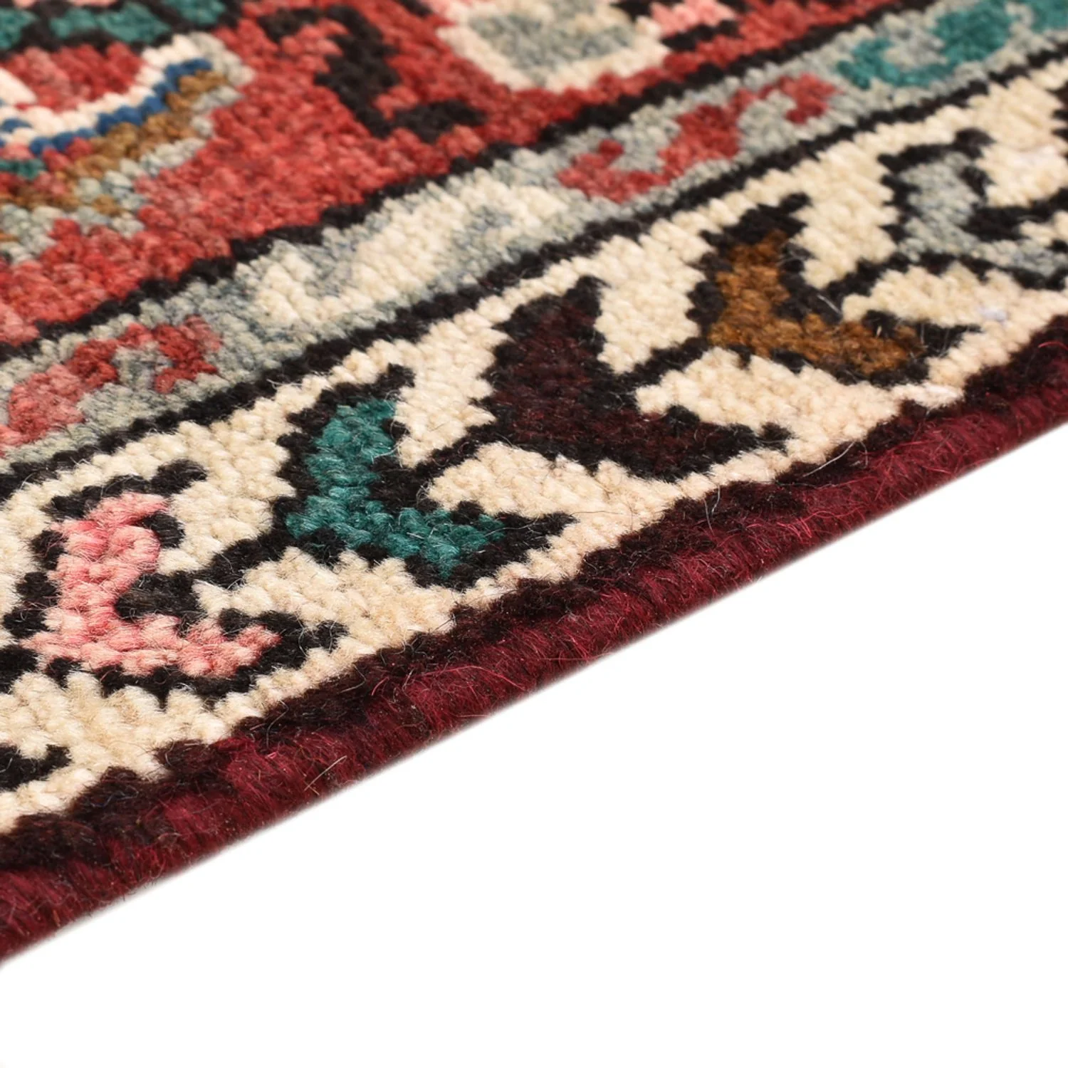Perserteppich - Nomadic - 105 x 59 cm - rot - Image 3
