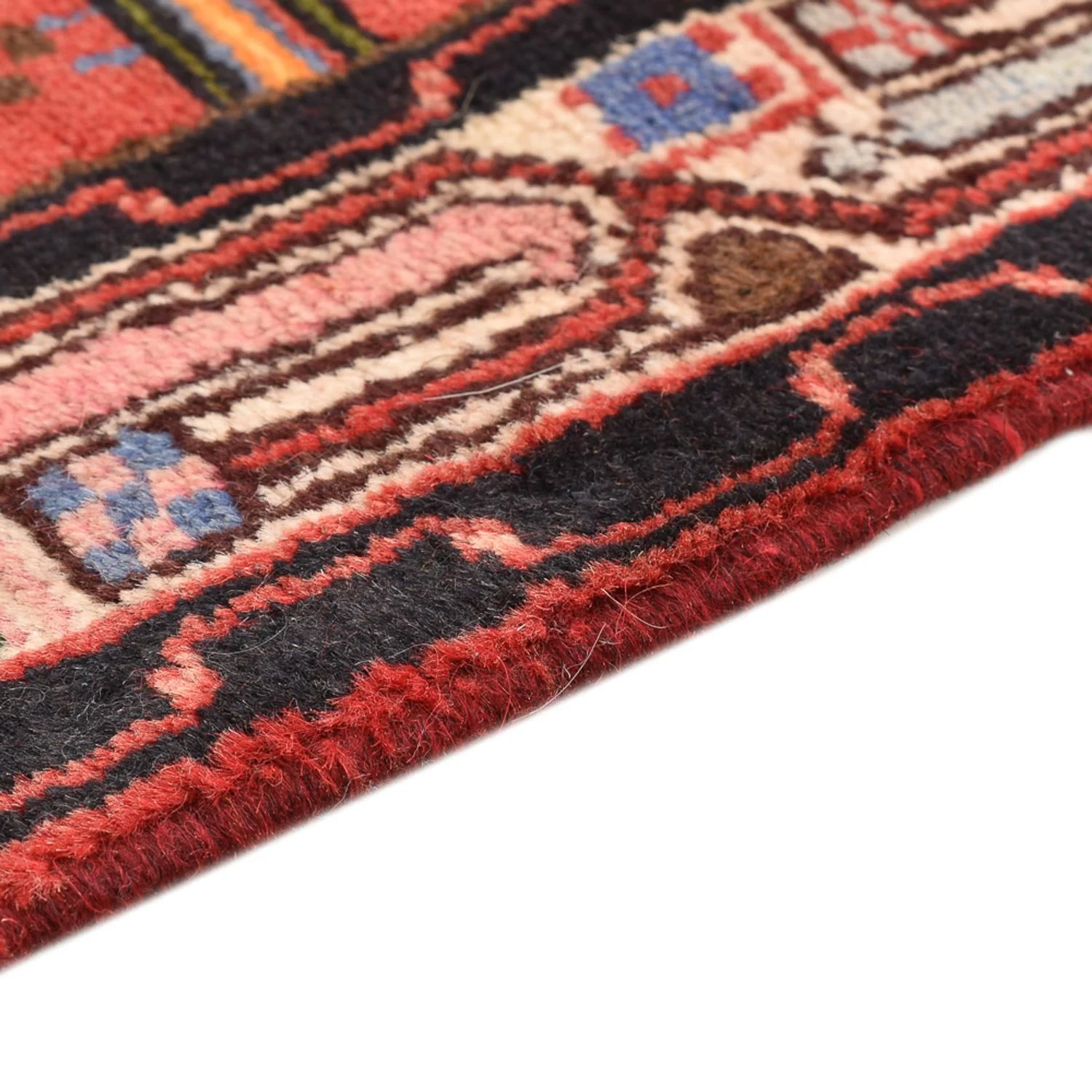 Perserteppich - Nomadic - 105 x 80 cm - rot - Image 3