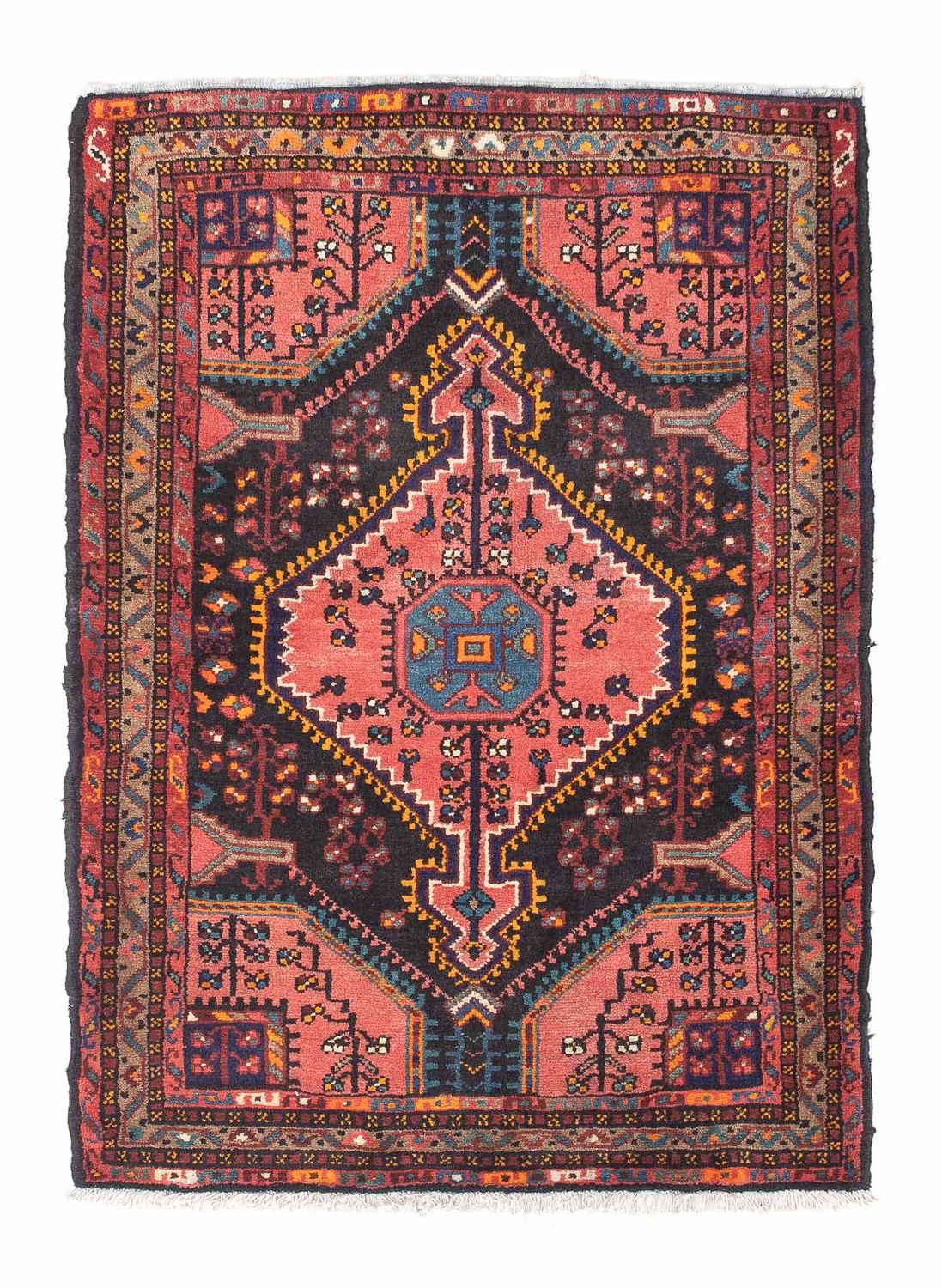 Perserteppich - Nomadic 120 x 85 cm - hellrot