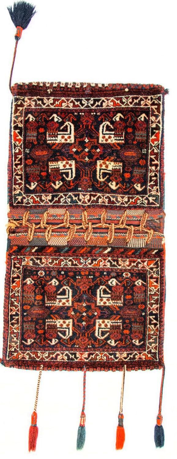 Perserteppich - Nomadic 123 x 68 cm - mehrfarbig