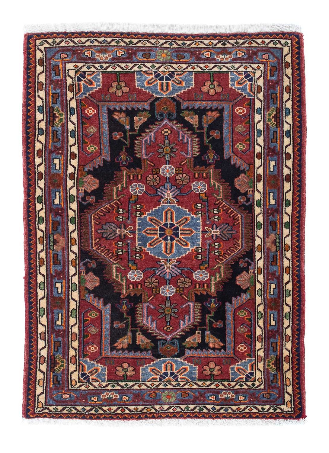 Perserteppich - Nomadic 125 x 92 cm - rost
