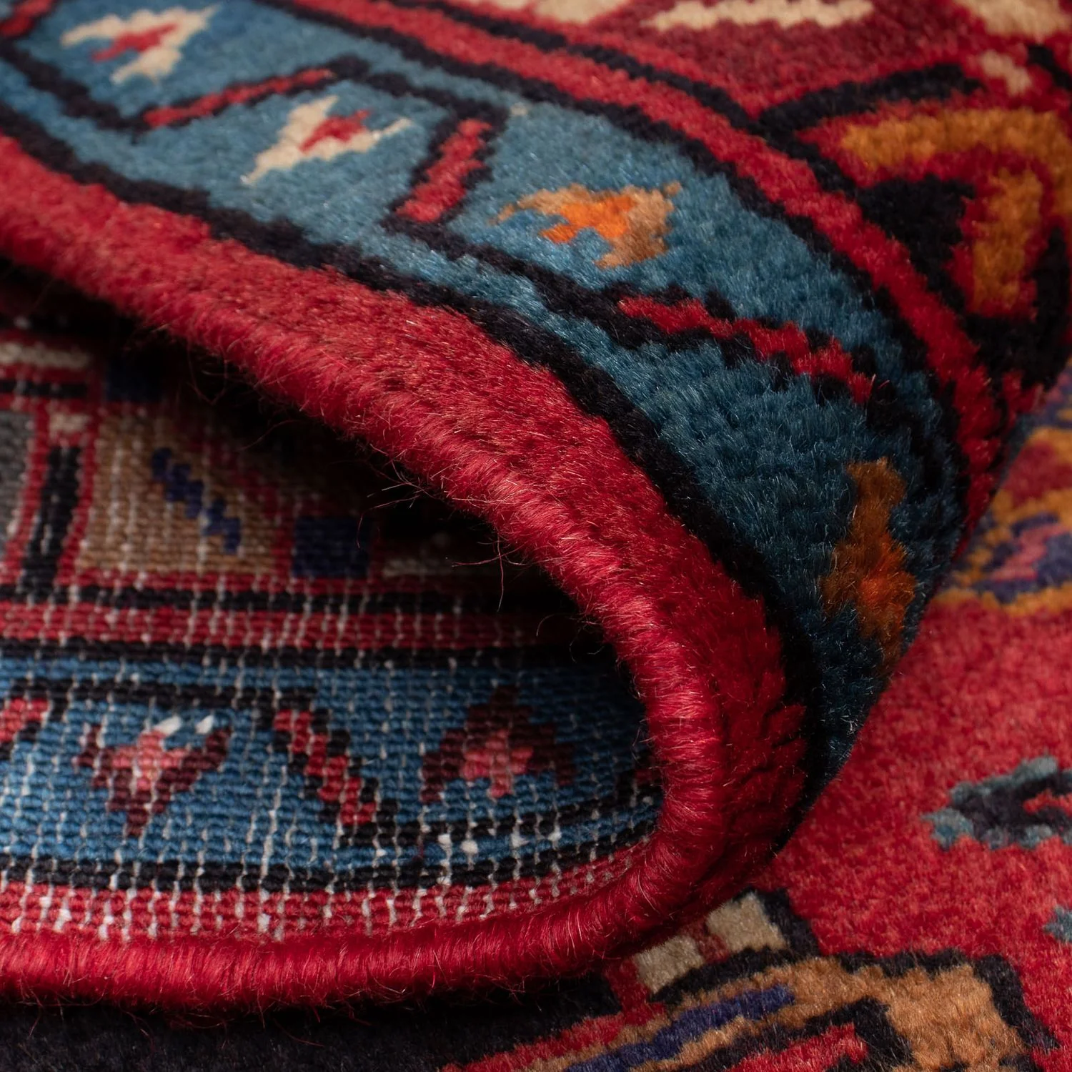 Perserteppich - Nomadic 126 x 83 cm - rot - Image 4