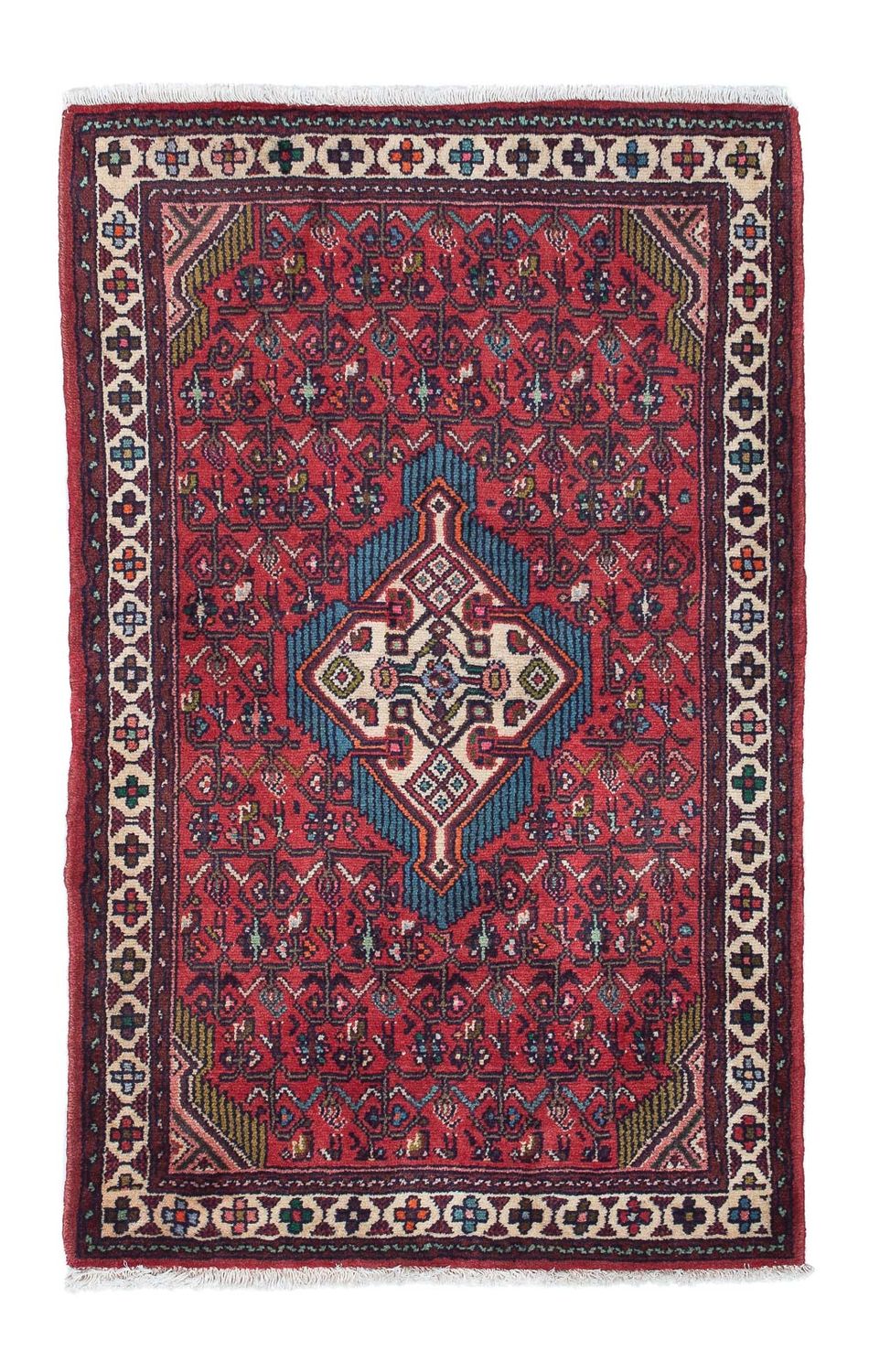 Perserteppich - Nomadic 127 x 79 cm - rot