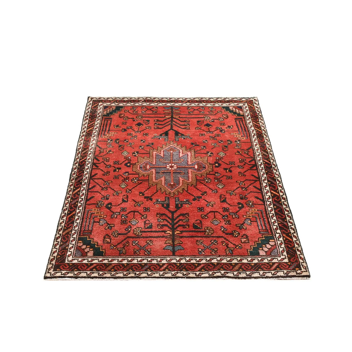 Perserteppich - Nomadic - 130 x 98 cm - rot - Image 5