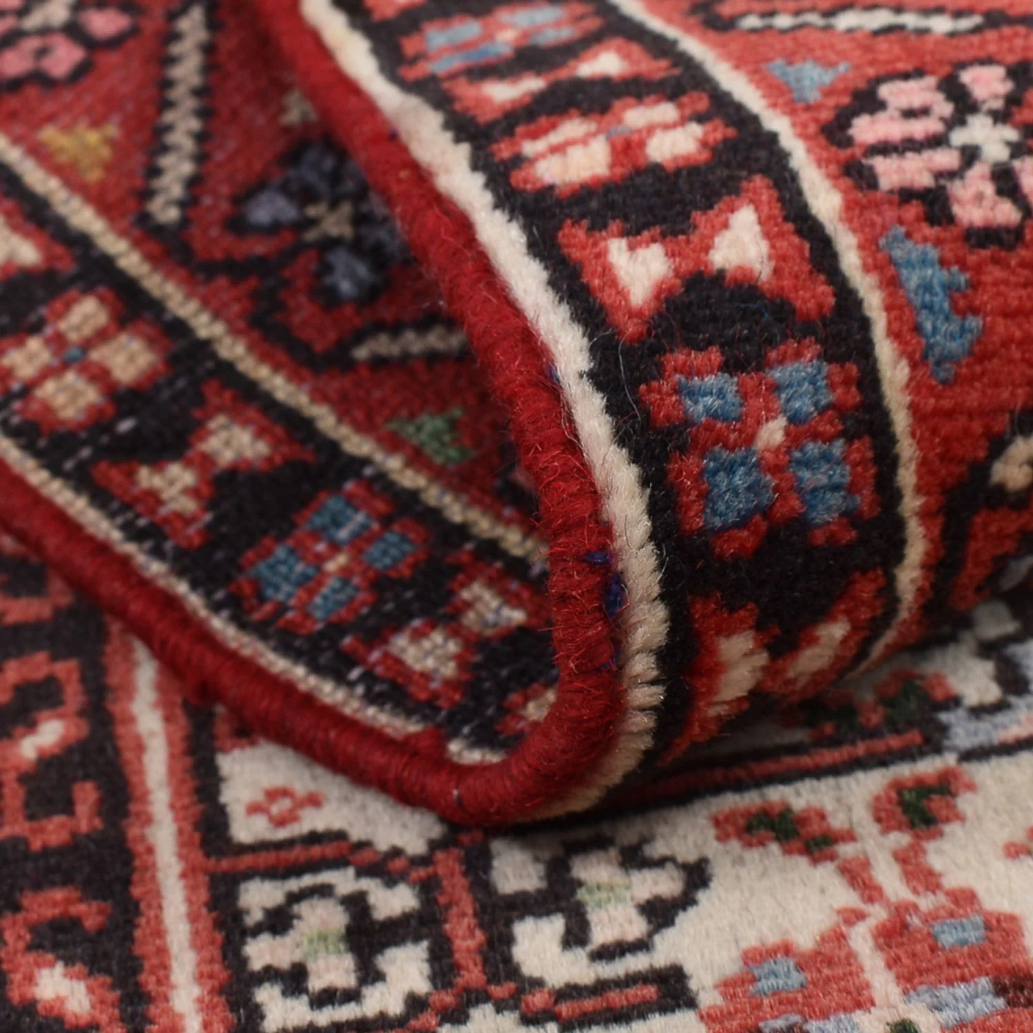 Perserteppich - Nomadic - 132 x 68 cm - hellrot - Image 4
