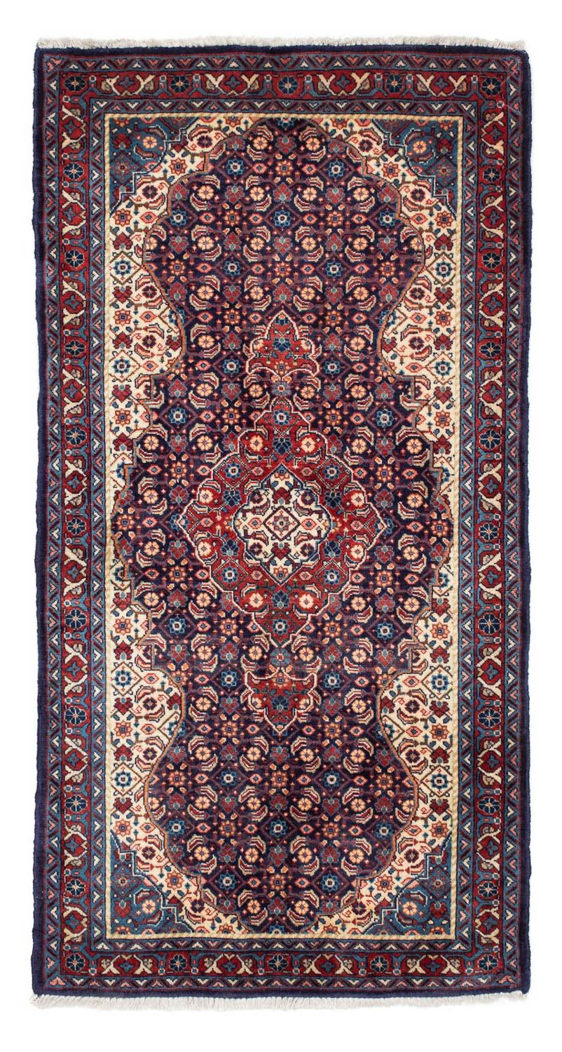 Perserteppich - Nomadic 135 x 67 cm - dunkelblau