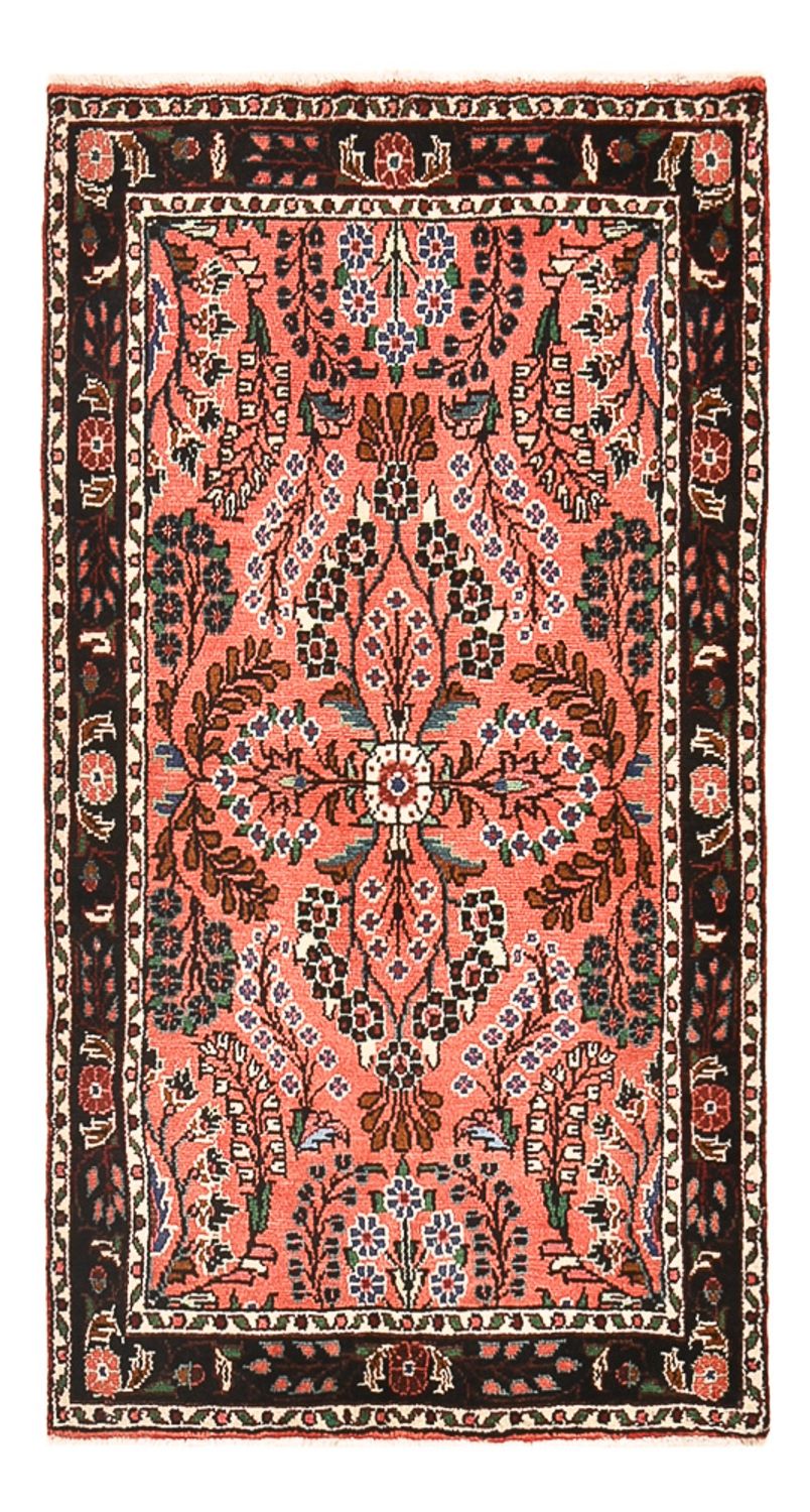 Perserteppich - Nomadic - 139 x 77 cm - hellrot