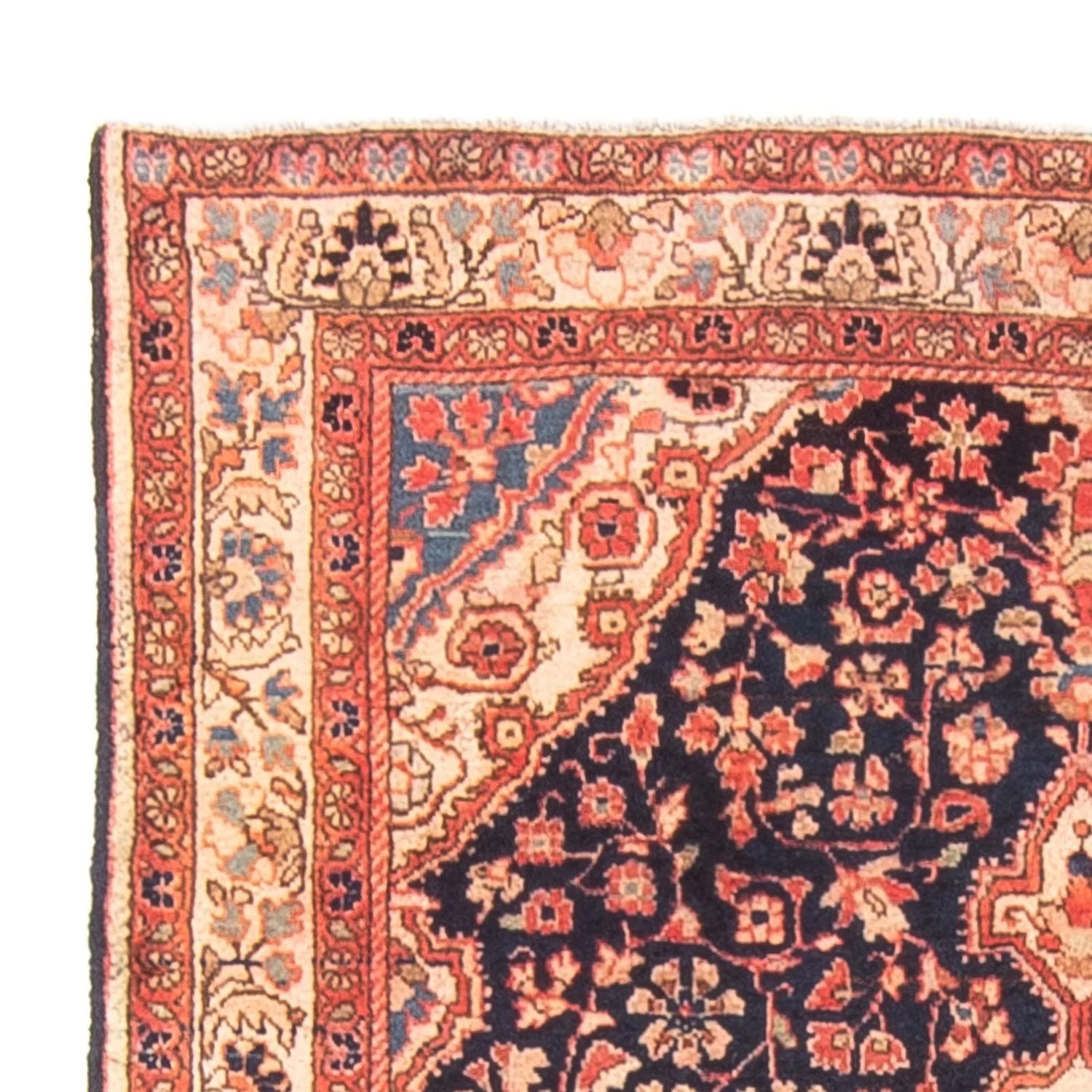 Perserteppich - Nomadic - 146 x 103 cm - dunkelblau - Image 3
