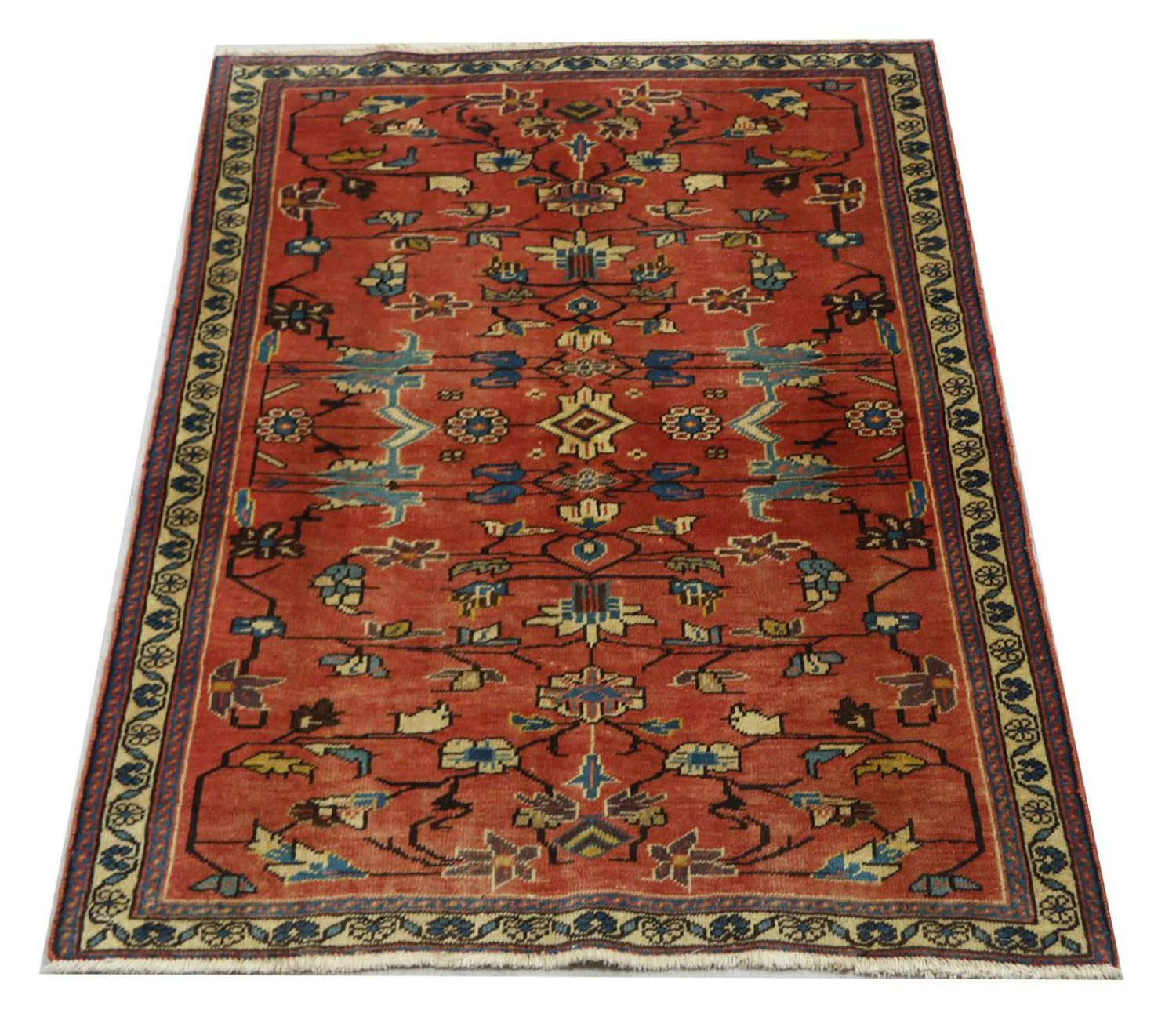 Perserteppich - Nomadic 147 x 104 cm - rost