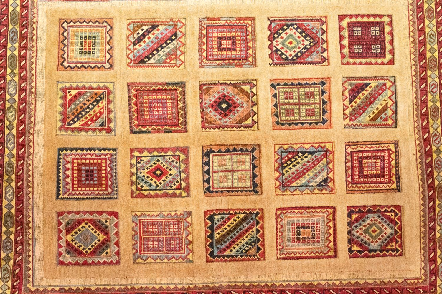 Perserteppich - Nomadic 149 x 121 cm - gold - Image 2