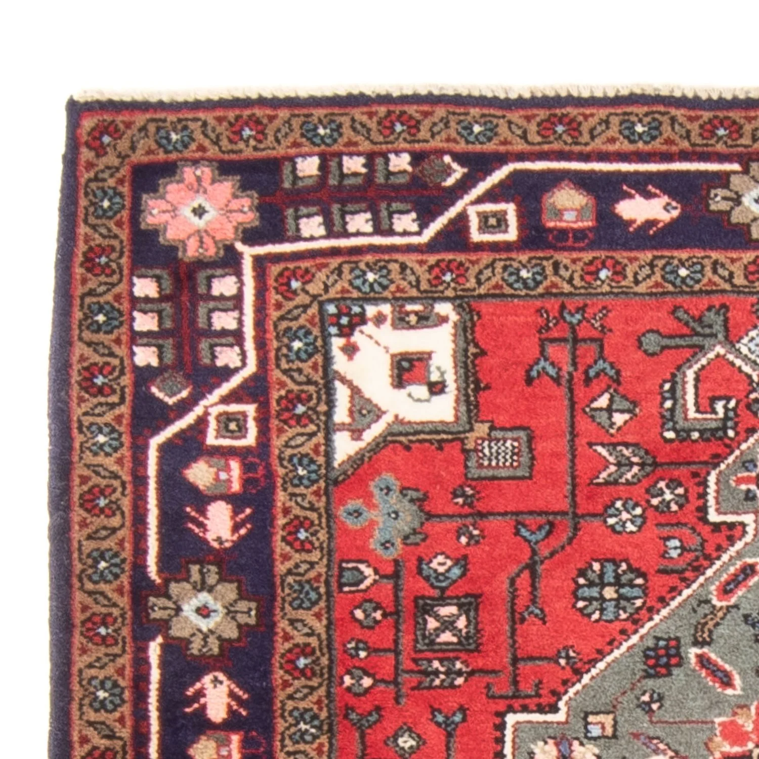 Perserteppich - Nomadic - 150 x 107 cm - rot - Image 3