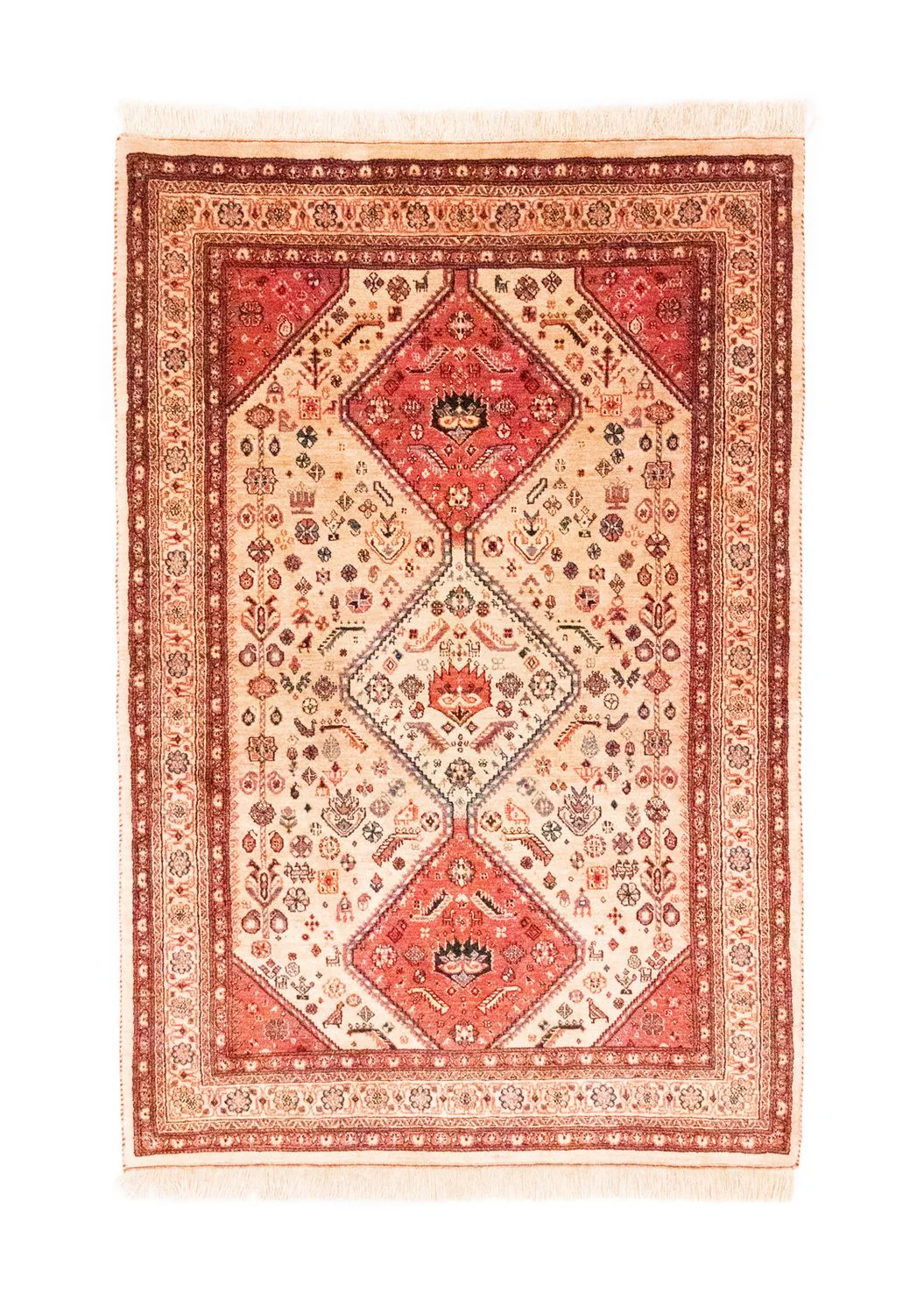 Perserteppich - Nomadic 178 x 113 cm - beige