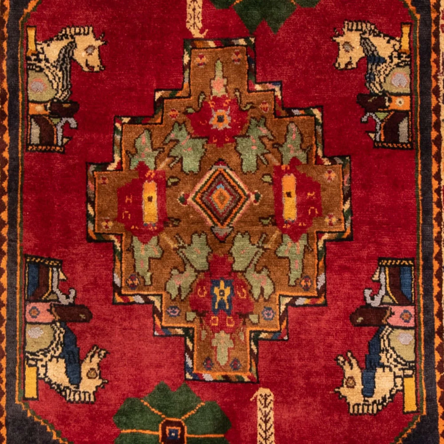 Perserteppich - Nomadic 188 x 108 cm - rot - Image 2