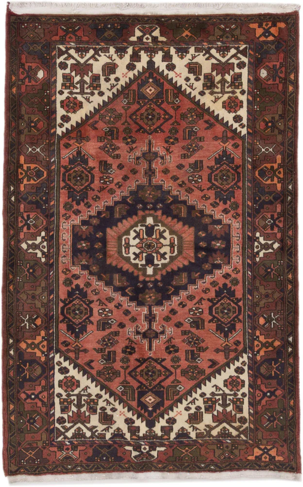 Perserteppich - Nomadic - 190 x 133 cm - rost