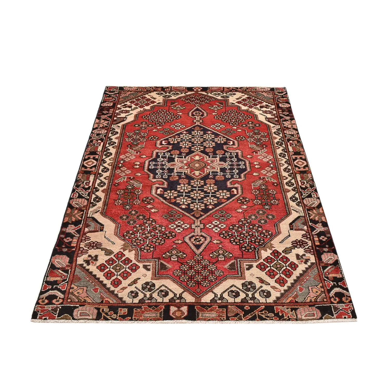 Perserteppich - Nomadic - 202 x 128 cm - rot - Image 5