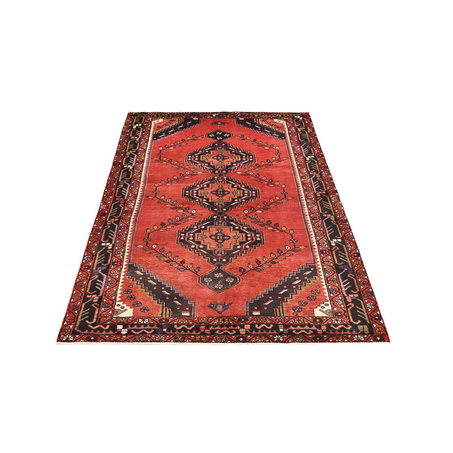 Perserteppich - Nomadic - 202 x 138 cm - rot - Image 5