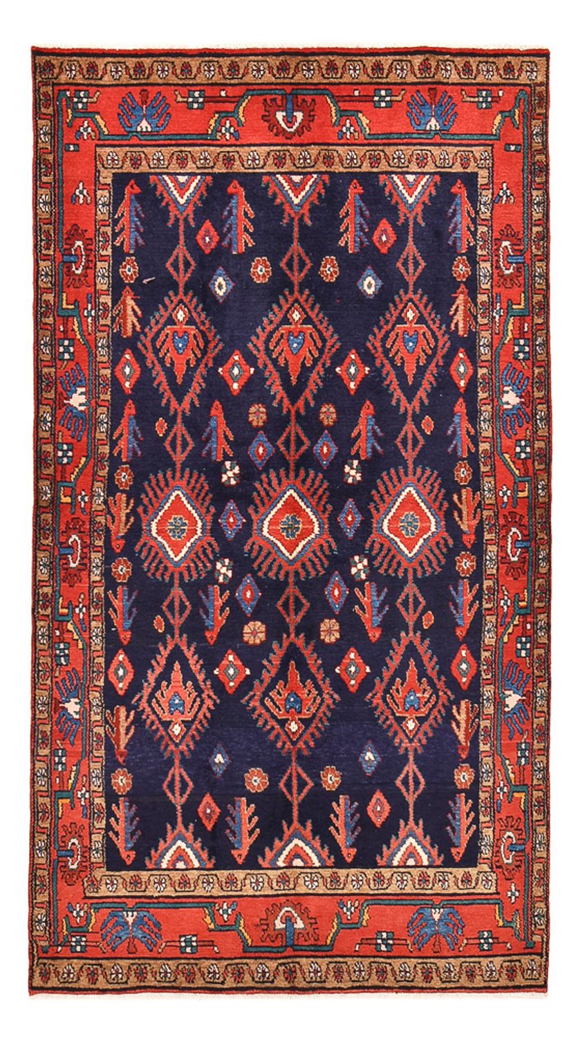 Perserteppich - Nomadic - 250 x 142 cm - dunkelblau