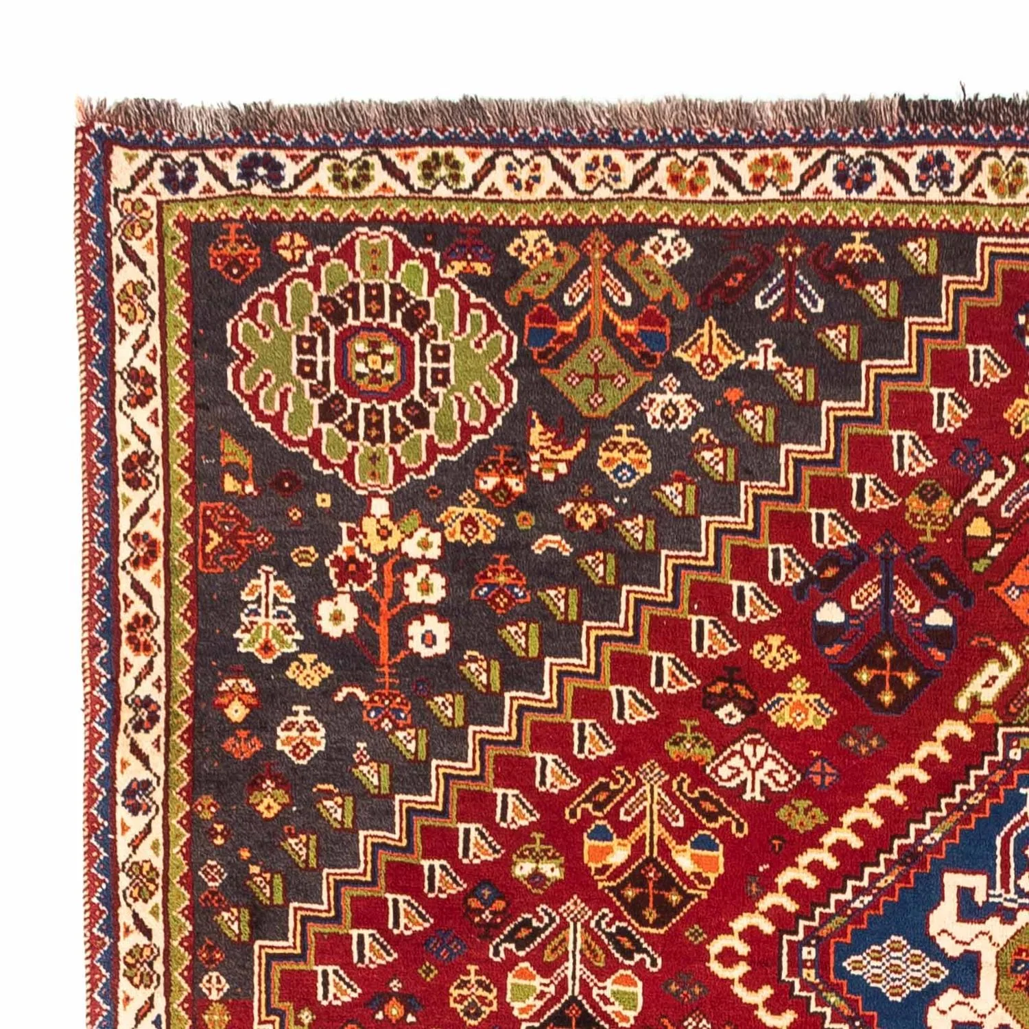 Perserteppich - Nomadic 257 x 173 cm - dunkelrot - Image 3