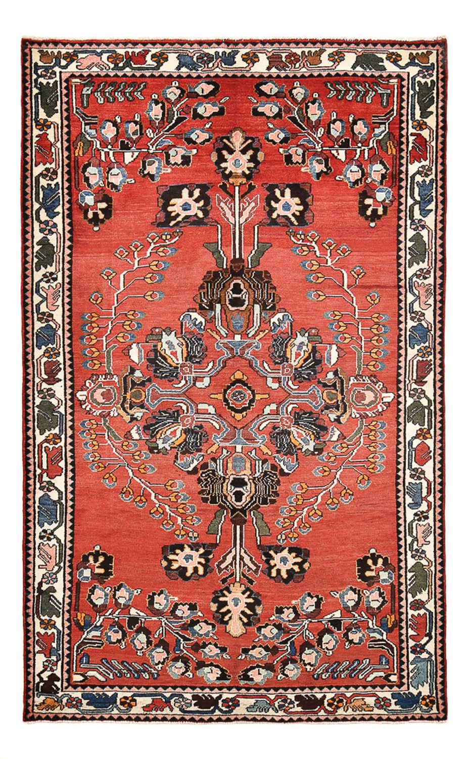 Perserteppich - Nomadic - 267 x 162 cm - rot