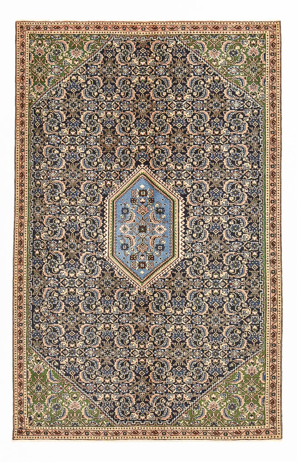 Perserteppich - Nomadic - 288 x 181 cm - dunkelgrün