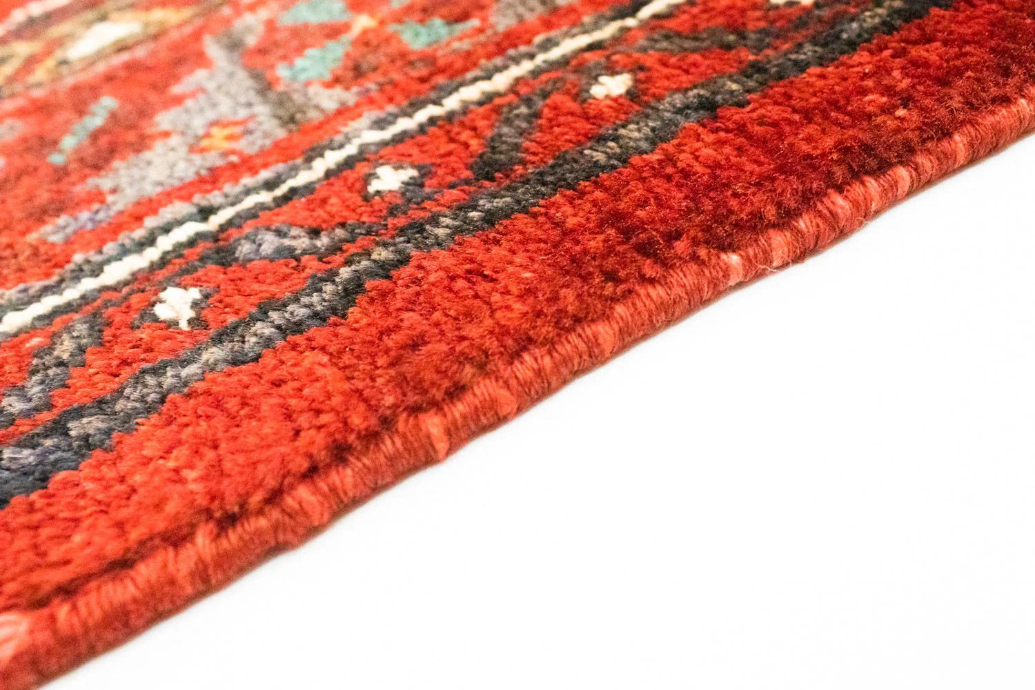 Perserteppich - Nomadic 295 x 110 cm - orange - Image 3