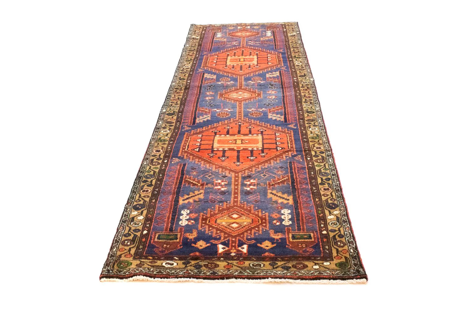 Perserteppich - Nomadic 296 x 98 cm - braun - Image 5