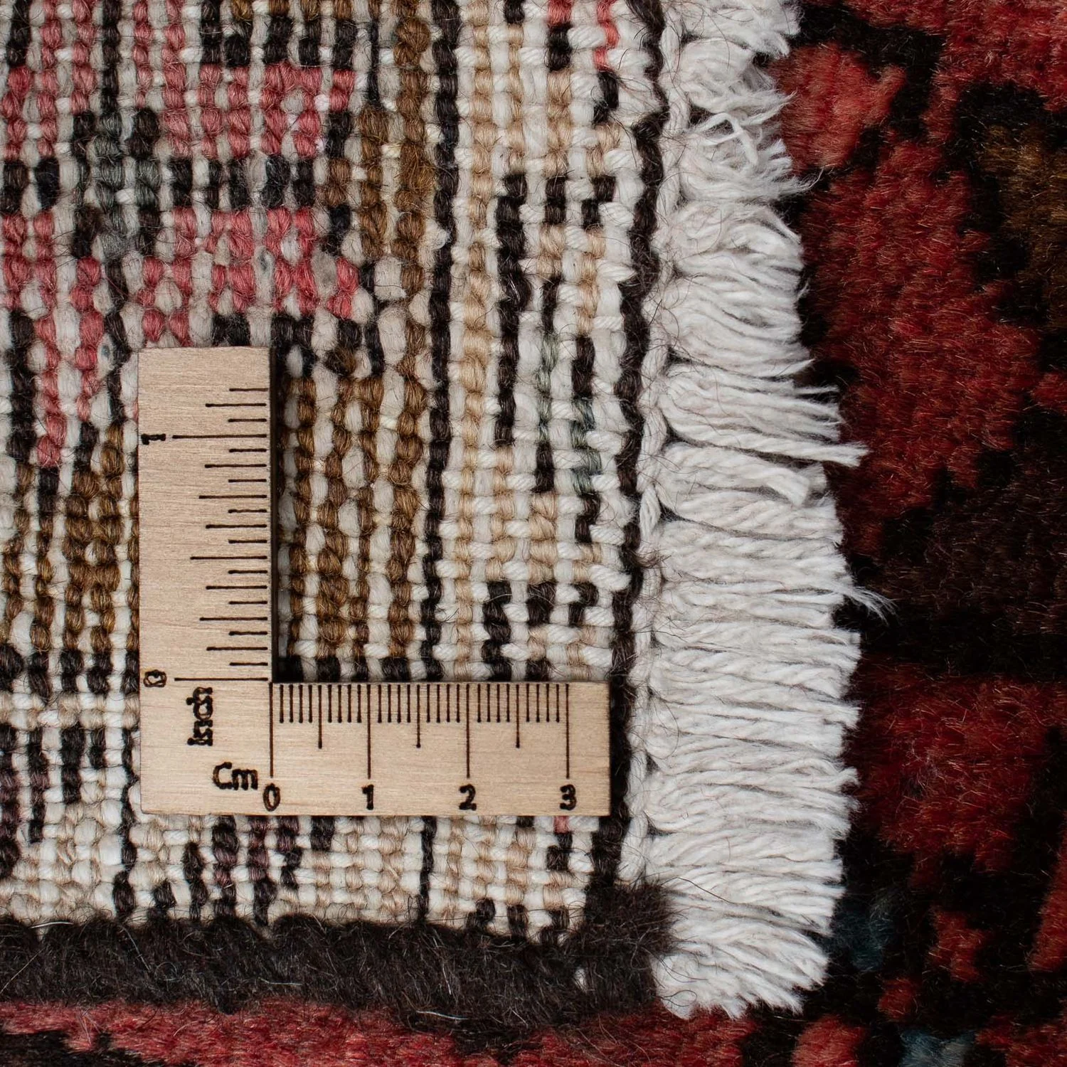 Perserteppich - Nomadic 304 x 85 cm - dunkelrot - Image 6