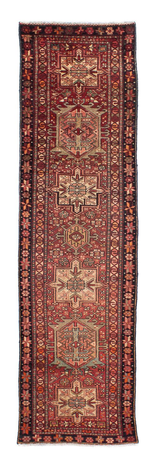 Perserteppich - Nomadic 310 x 80 cm - dunkelrot