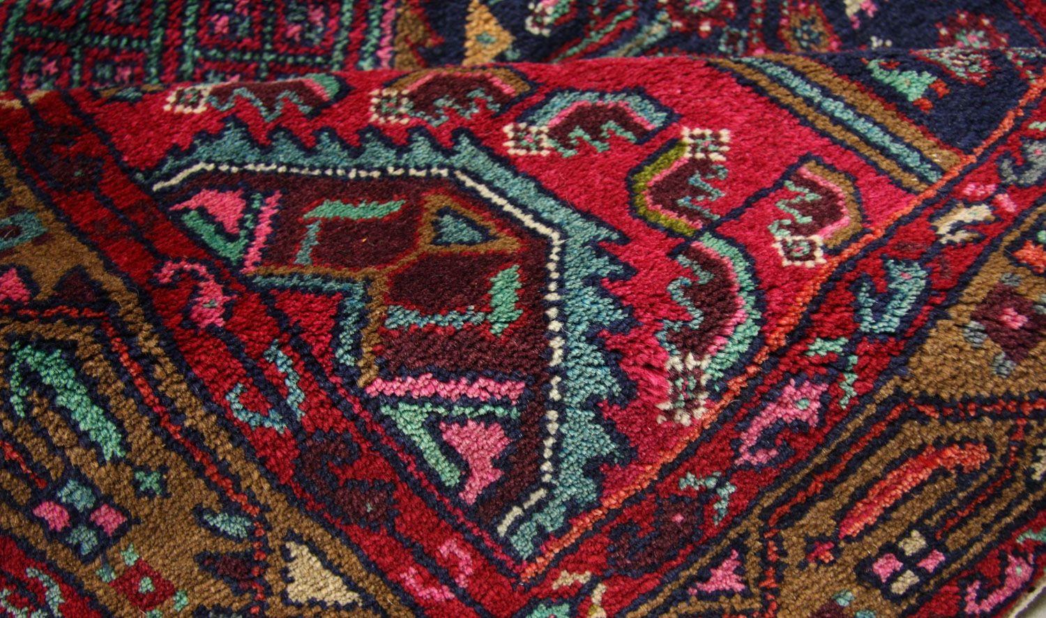 Perserteppich - Nomadic 336 x 110 cm - blau - Image 3